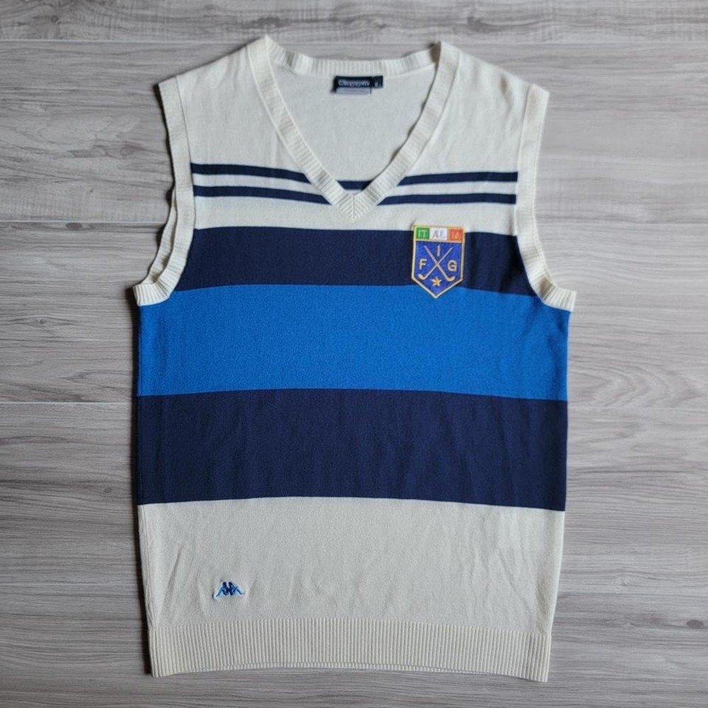 Vintage Kappa Knit Golf Vest